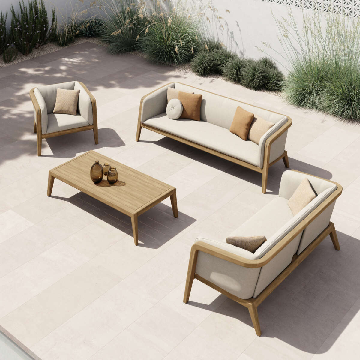 Modern Garden Co Manutti Sunrise Lounge ambiance3