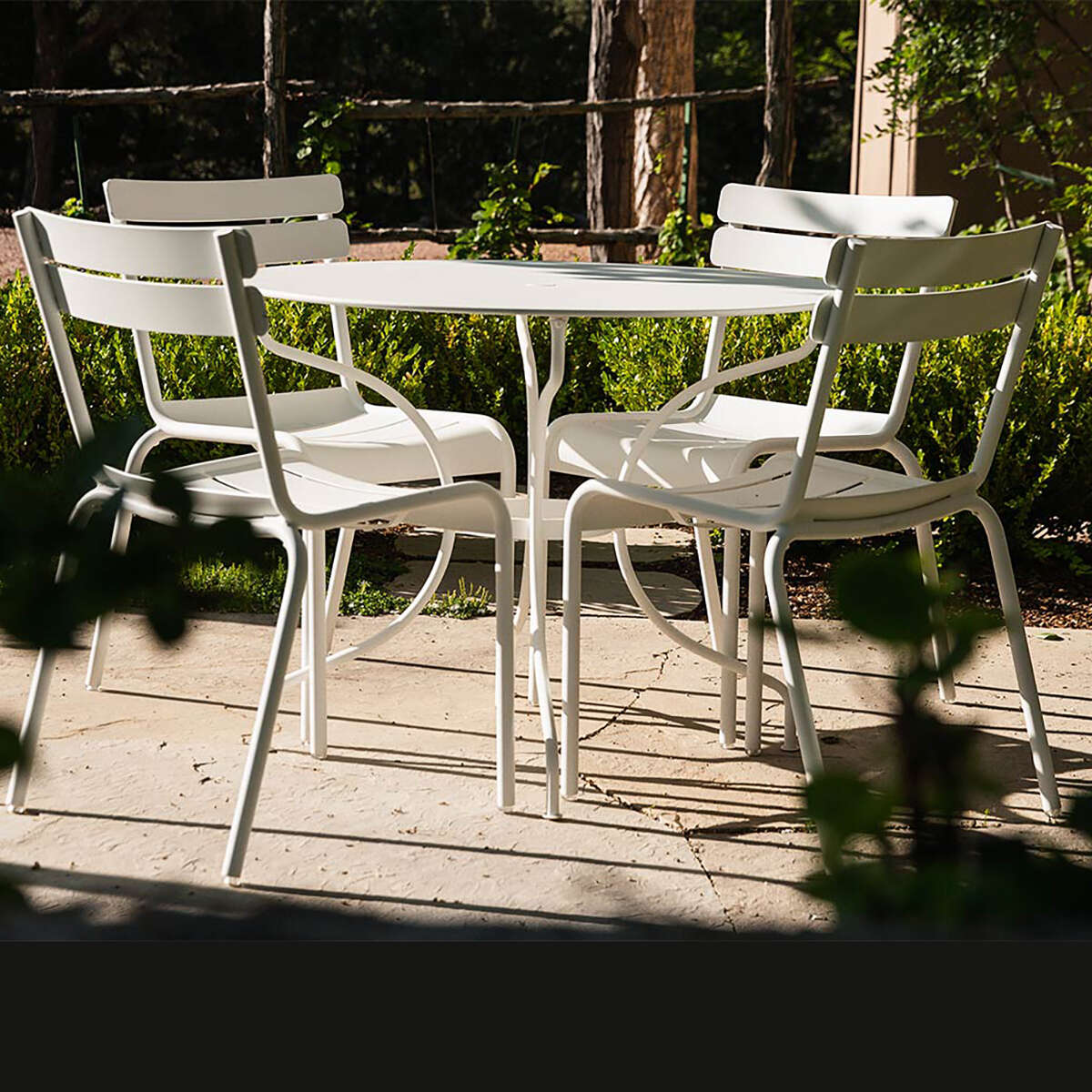 Fermob Modern Garden Co Luxembourg side chair Amb