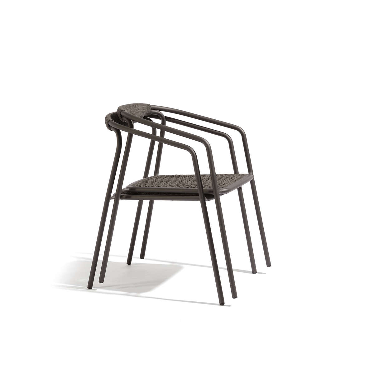 Manutti Duo Stacking Chair Cut Out Black 2