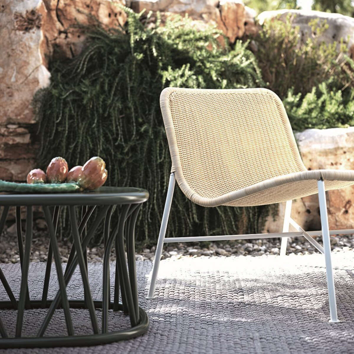 Bonacina outdoor lime lounge The Modern Garden Co